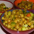 Ragout de Pois Chiche aux Petits Légumes