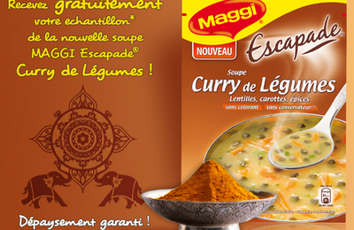 [MAGGI] 1 échantillon de soupes Curry de légumes