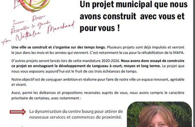 Un programme construit avec et pour les habitants de Longueau. 