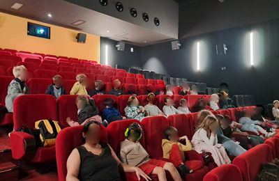 sortie cinéma pour la classe élémentaire !