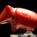 Bear Figurine of amber, Mesolithic, Resen Mose Struer, Denmark