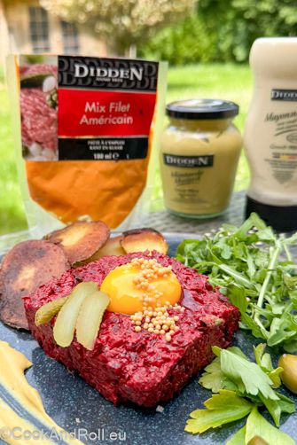 Americain de betterave sauce mix pour filet Americain Didden