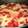 Clafoutis tout rose