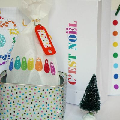 Dix huitième fenêtre { Gift bag }