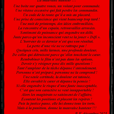 La mauvaise hauteur !