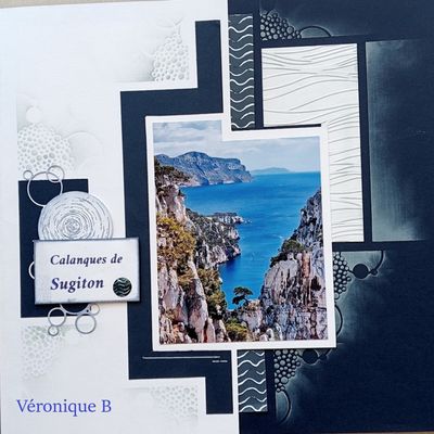 Pages multiples réalisées par une cliente avec le gabarit "Chicago"