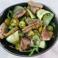 Salade asiatique au thon