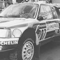 rallye 10e paris dakar 1988 peugeot