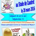 CAUDROT Chasse à l'OEUF lundi de Pâques 28 mars 2016