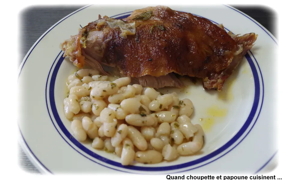 EPAULE D'AGNEAU CONFITE AU FOUR