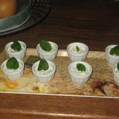 verrines et mise en bouche...pour l'été