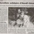 Du papier pour Handi'Chiens