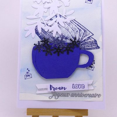 Carte pour un moodboard givré