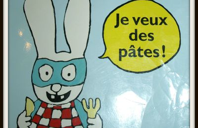 Pâtes au poulet et petits pois... 