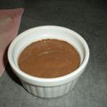 Crème mousseuse au chocolat et tofu soyeux