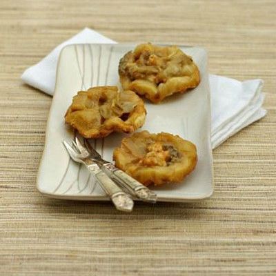 Tarte tatin d'endive au chèvre