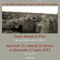 Exposition 1914-18 Saint-Amand-le-petit