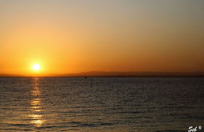 Le ciel embrase la mer