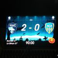 Le soir d'Halloween, le HAC s'impose 2 à 0 contre Arles-Avignon...