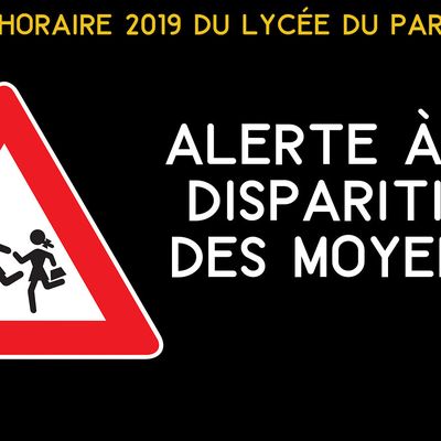 Rentrée 2019 : alerte aux moyens humains !