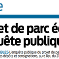Projet de parc éolien 