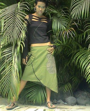 TURBOWEAR : Jupe Jungle