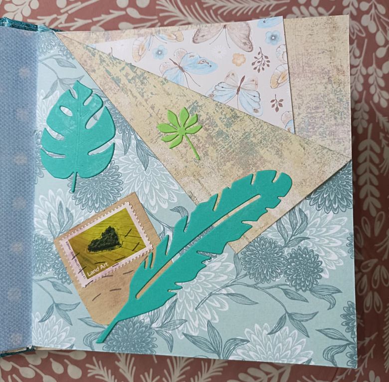 Junk journaling - 2 Turquoise