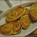 Palmiers au saumon fumé et au boursin