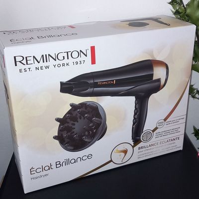 Sèche-cheveux Éclat Brillance Remington [Test avec Influenster]