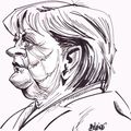 MERKEL AU MARQUEUR