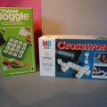 Boggle et Crossword, deux jeux de lettres des années 80 !