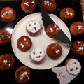 Moelleux choco fantôme ou vampire pour Halloween