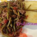 Bolognaise de haricots verts