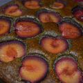 Gateau de lentilles aux prunes 