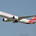 Aéroport: Toulouse-Blagnac(TLS-LFBO): Air Mauritius: Airbus A350-941: 3B-NBP: F-WZNN: MSN:145. FIRST A350 FOR THE COMPANY.