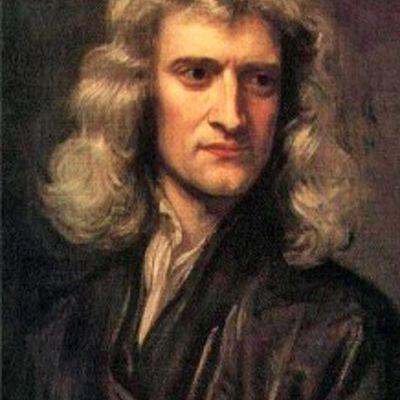 La pomme. Isaac Newton et la gravité. En 1666.