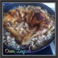Riz aux cuisses de poulet/fruits secs