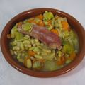 Potée de flageolets et diots