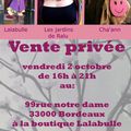 une chouette expo-vente en prespective le 2