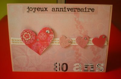 carte anniversaire