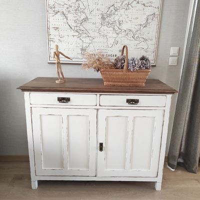 Buffet style parisien en chêne 