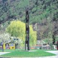 Rond-point à Martigny (Suisse)
