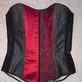 Bustier façon corset