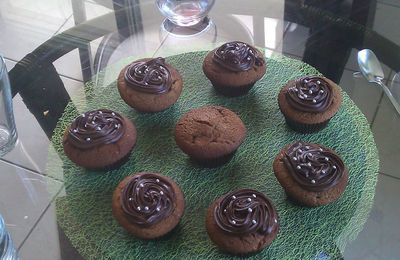 Cupcake tout chocolat 