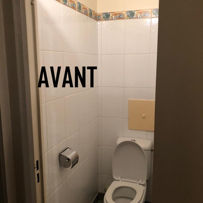 Rénover des WC avec du Masqu'carrelage