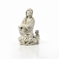 Statuette de Guanyin en porcelaine Blanc de Chine, Chine, dynastie Qing, époque Kangxi (1662-1722)