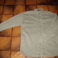 Chemise manches longues mixte T42