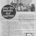 Publicité d'autrefois : Vermifuge Lune