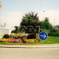 Rond-point à Martignat