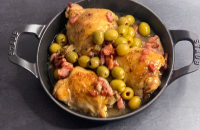 Poulet aux olives de la Saint-Patrick (au Cookeo ou pas)